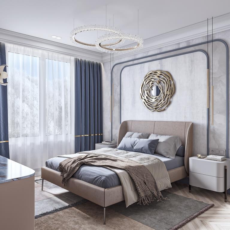 Заказать дизайн спальни в Москве